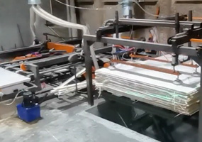 吸盤(pán)上板全自動(dòng)鋸邊機(jī)